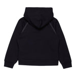 N°21 felpa tinta unita con stampa e cappuccio Nero per Bambino N21973 NERO N°21 