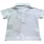 Trussardi Polo Mezza Manica Tinta Unita con Logo per Neonato TIP26002PO BIANCO TRUSSARDI 