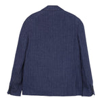 Fay Giacca Tinta Unita con Fantasia A Righe per Bambino FW2Q04 BLU FAY 