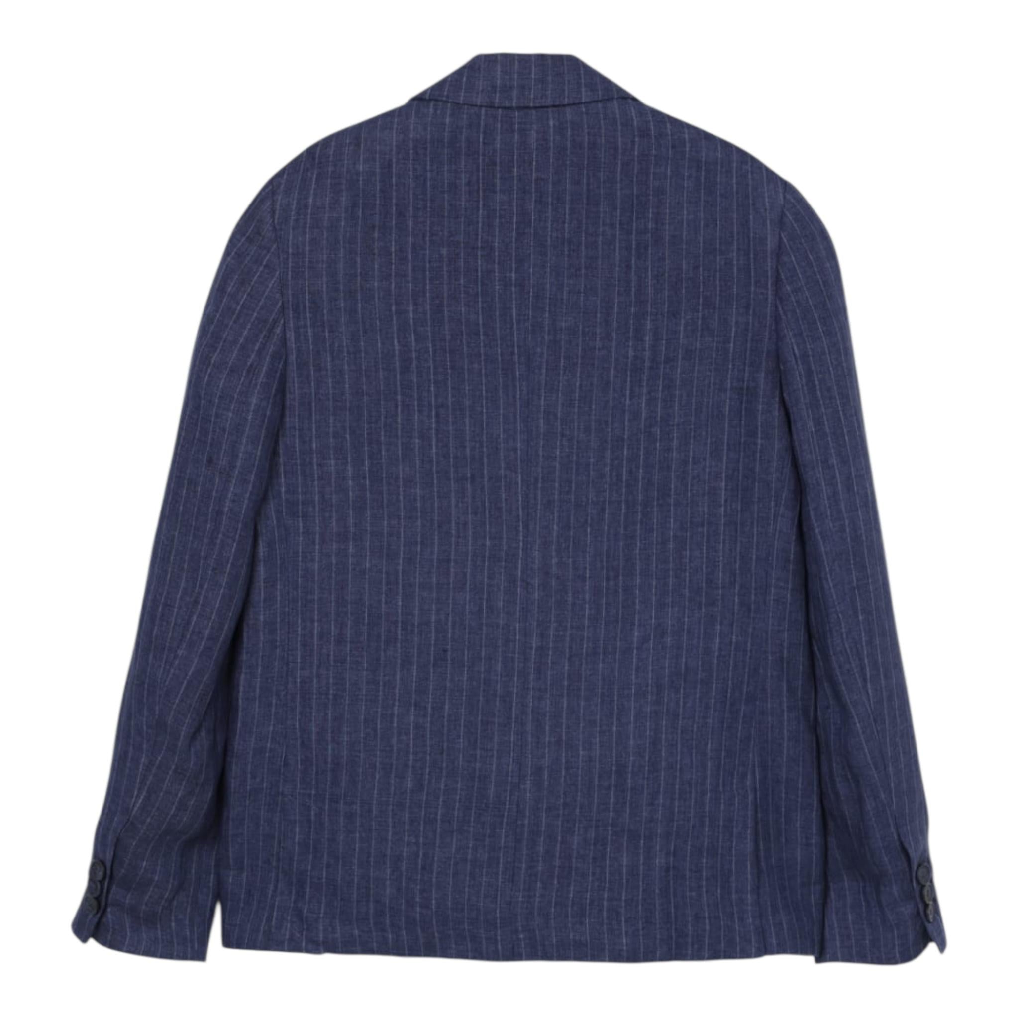 Fay Giacca Tinta Unita con Fantasia A Righe per Bambino FW2Q04 BLU FAY 