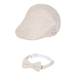 Mayoral Cappello Tinta Unita con Papillon per Neonato 9879X BEIGE MAYORAL 