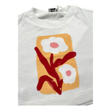 Il Gufo T-Shirt Girocollo Tinta Unita con Stampa per Bambina P25TS477MF001 BIANCO IL GUFO 