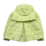 K-Way Giubbino Tinta Unita con Zip E Cappuccio per Bambina K6132LW VERDE K-WAY 