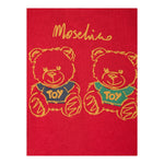 MOSCHINO shirt girocollo tinta unita cn stampa logo Rosso per Bambino MNO00R ROSSO MOSCHINO 
