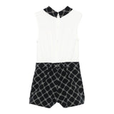 Elisabetta Franchi Tuta Giromanica Bicolore per Bambina EFTA100XXX BIANCO/NERO ELISABETTA FRANCHI 