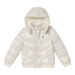 GUESS giubbino tinta unita con zip e cappuccio Panna per Bambina J4YL02WEGY0 PANNA GUESS 