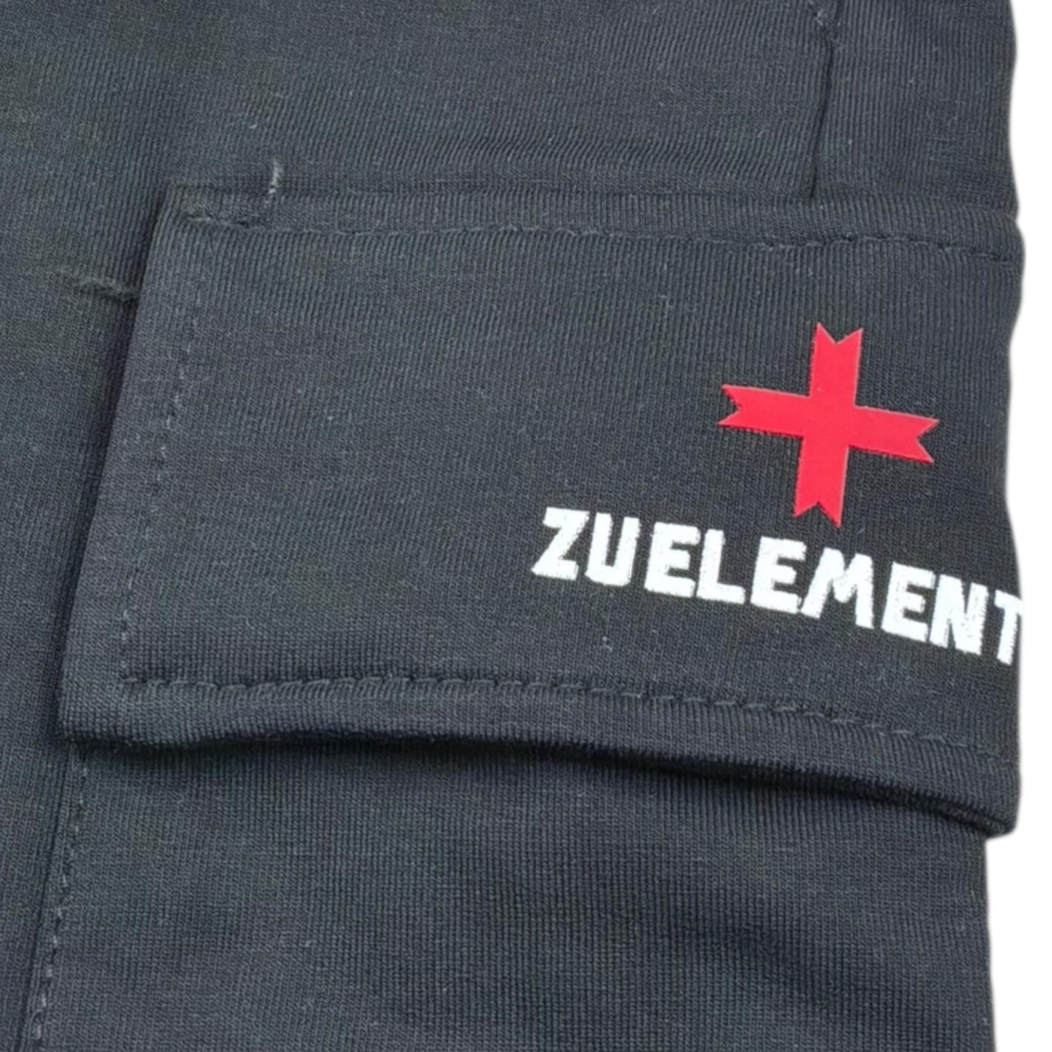 Zu+Elements Bermuda Tinta Unita In Tuta per Bambino ZU1793 NERO ZU+ELEMENTS 