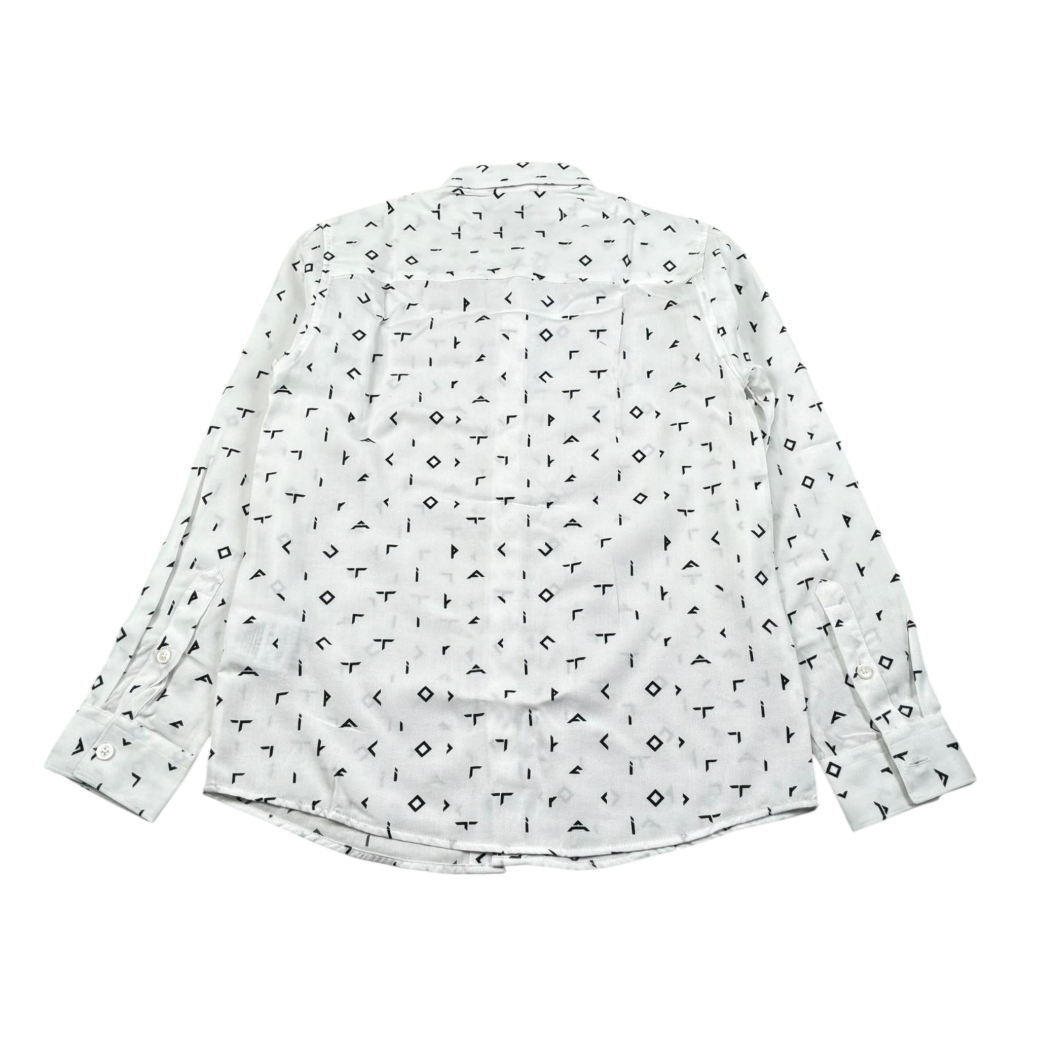 Cesare Paciotti Camicia Tinta Unita con Stampa per Bambino CMP4164J BIANCO CESARE PACIOTTI 