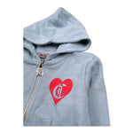 Just Cavalli Felpa con Zip E Cappuccio Tinta Unita per Neonata JIP26031FE AZZURRO JUST CAVALLI 