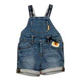 Timberland Salopette tinta unita In Denim Azzurro per Neonato T04A52 AZZURRO TIMBERLAND 