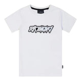 John Richmond T-Shirt Girocollo Tinta Unita con Stampa per Bambino RBP25071TS BIANCO JOHN RICHMOND 