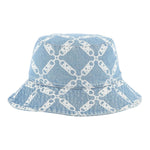Michael Kors Cappello Pescatore In Denim Tinta Unita per Bambina R30422X AZZURRO MICHAEL KORS 