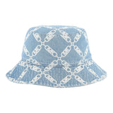 Michael Kors Cappello Pescatore In Denim Tinta Unita per Bambina R30422X AZZURRO MICHAEL KORS 
