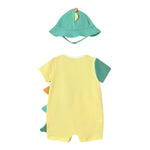Mayoral Completo Pagliaccetto-Cappello Modello Dinosauro per Neonato 1617 VERDE MAYORAL 
