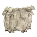 Le Bebe Culotte Tinta Unita con Fiocco per Neonata LBG6339 BEIGE LE BEBE 