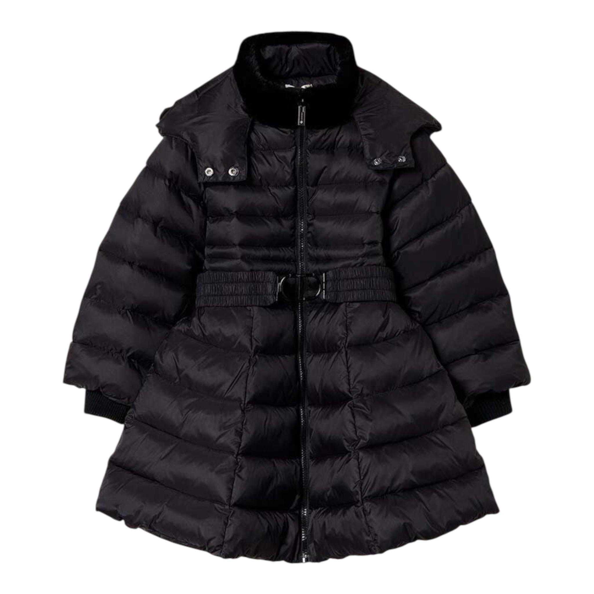 TWINSET giubbino tinta unita con zip e cappuccio Nero per Bambina 242GJ2320XX NERO TWINSET 