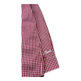 Saint Barth Camicia Manica Lunga Fantasia Quadretti per Bambina COTTON ROSSO SAINT BARTH 