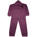 JOHN RICHMOND completo 2 pezzi felpa-pantalone tinta unita Bordeaux per Bambina RGA25001FE BORDEAUX JOHN RICHMOND 