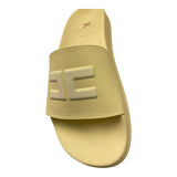 Elisabetta Franchi Ciabatte Tinta Unita con Logo per Bambina F4A0E0312 GIALLO ELISABETTA FRANCHI 