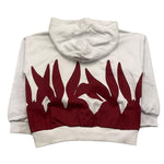 ICEBERG felpa chiusa con cappuccio tinta unita con stampa logo Bianco per Bambino MFICE5318JXX BIANCO ICEBERG 