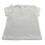 Liu Jo T-Shirt Girocollo tinta unita con Stampa Bianco per Neonata HA4078 BIANCO LIU JO 