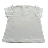 Liu Jo T-Shirt Girocollo tinta unita con Stampa Bianco per Neonata HA4078 BIANCO LIU JO 