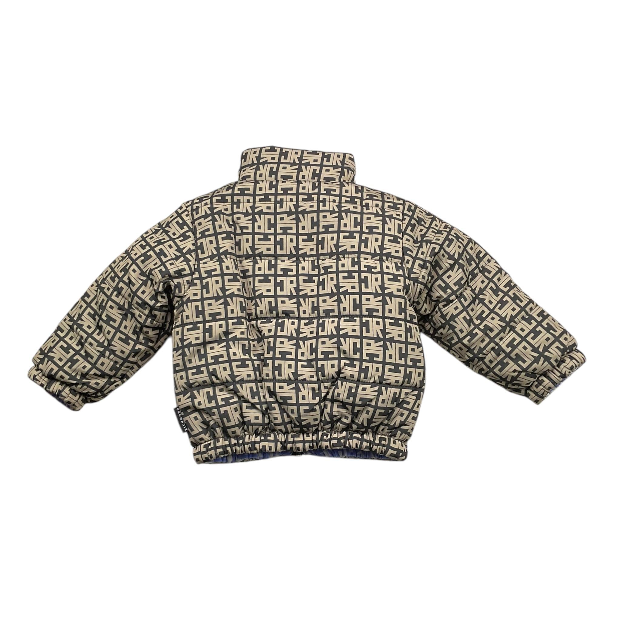 JOHN RICHMOND giubbino reversibile logato con zip Bianco/nero per Neonato RIA25046PI BIANCO/NERO JOHN RICHMOND 