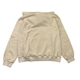 Play Up Felpa Tinta Unita Con Cappuccio Beige Per Bambino