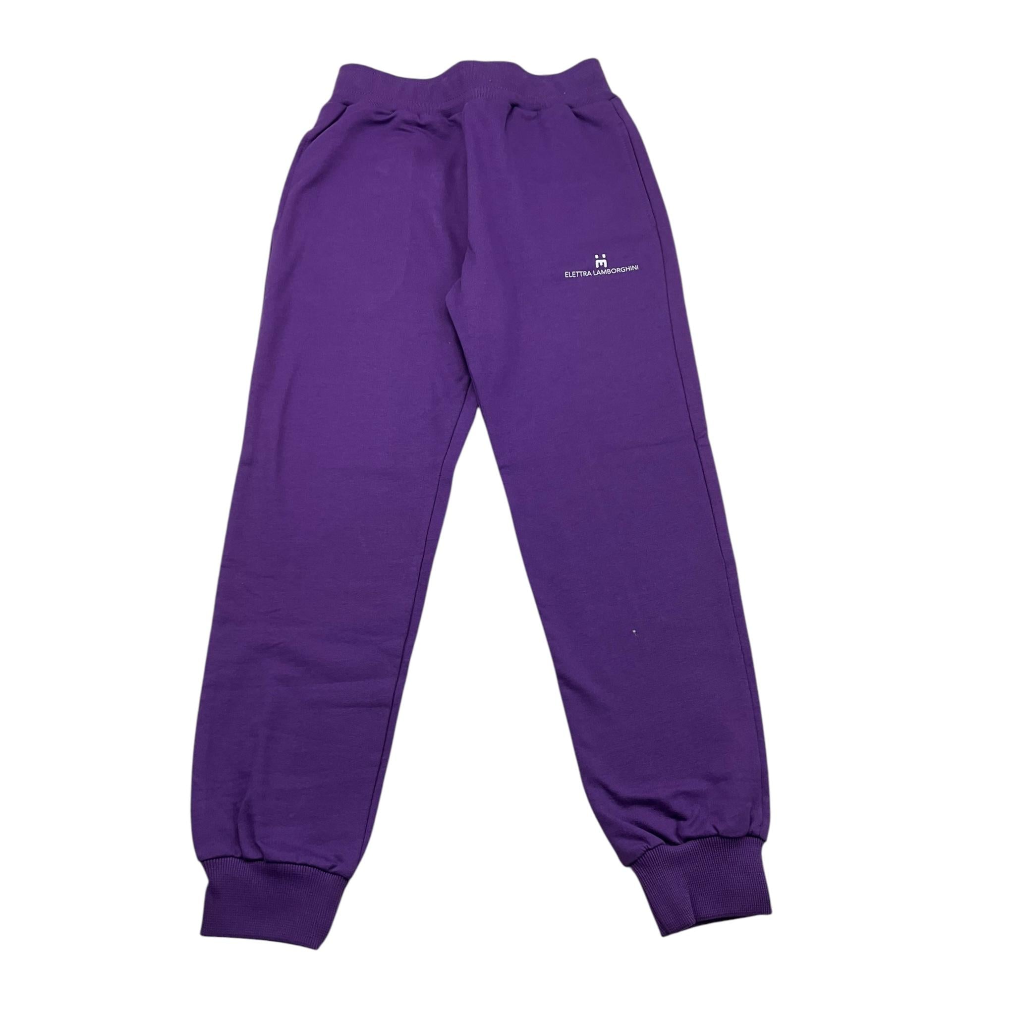 ELETTRA LAMBORGHINI  pantalone tuta tinta unita Viola per Bambina PWK2206176 VIOLA ELETTRA LAMBORGHINI 