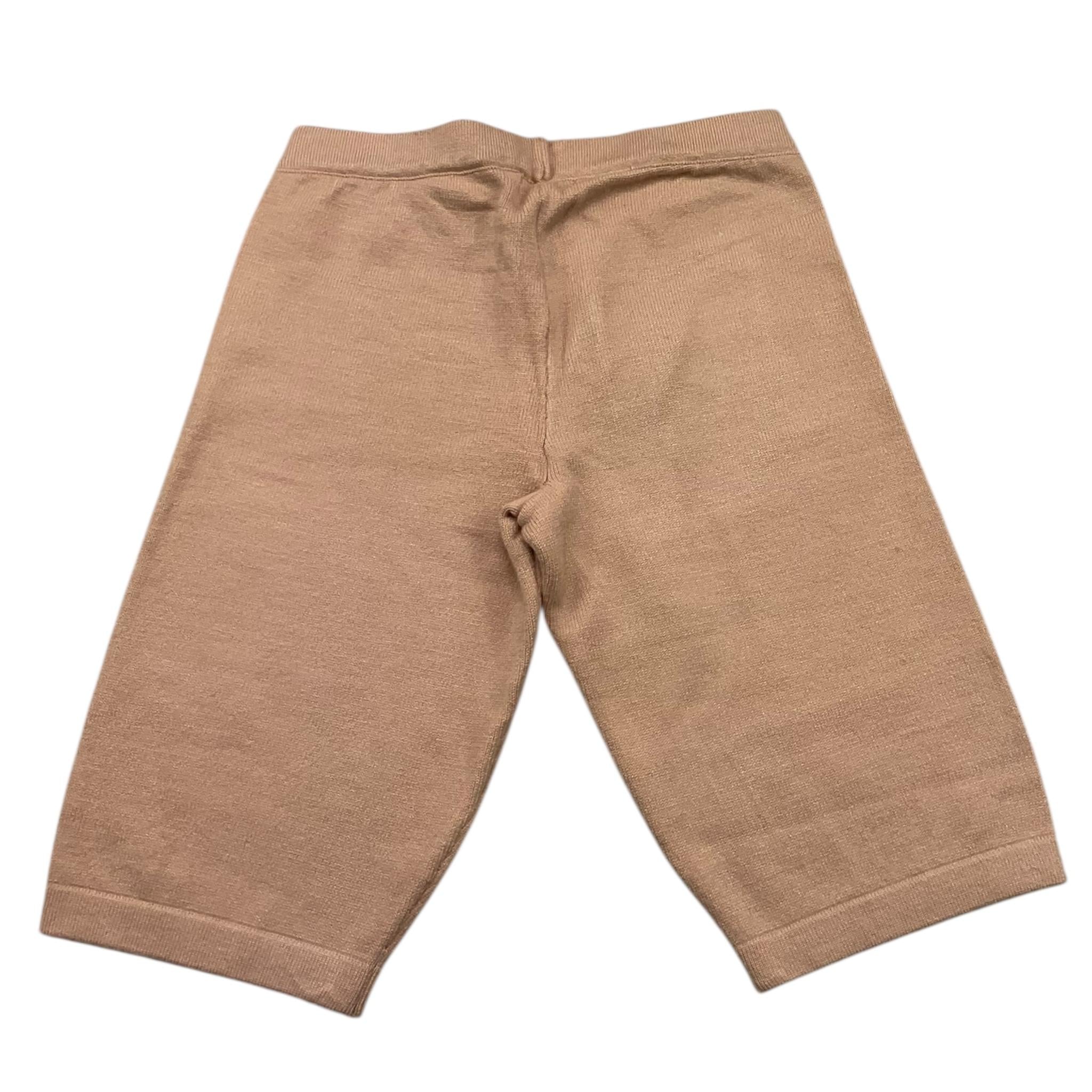 FUN & FUN short ciclista in maglia tinta unita Beige per Bambina FNBSO15544 BEIGE FUN & FUN 