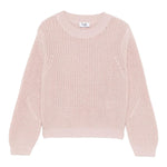 IL GUFO maglia tinta unita con trecce Rosa per Bambina A24MA452EM109 ROSA IL GUFO 