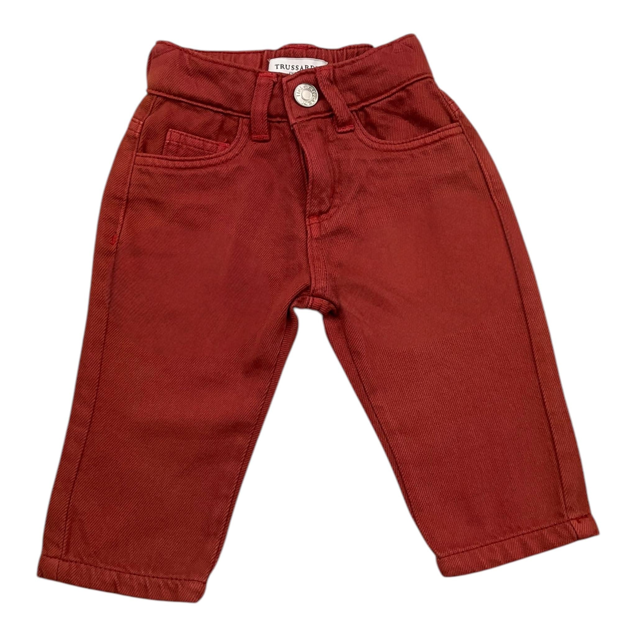 JOHN RICHMOND pantalone tinta unita cn 5 tasche Rosso per Neonato TIA25035PA ROSSO JOHN RICHMOND 