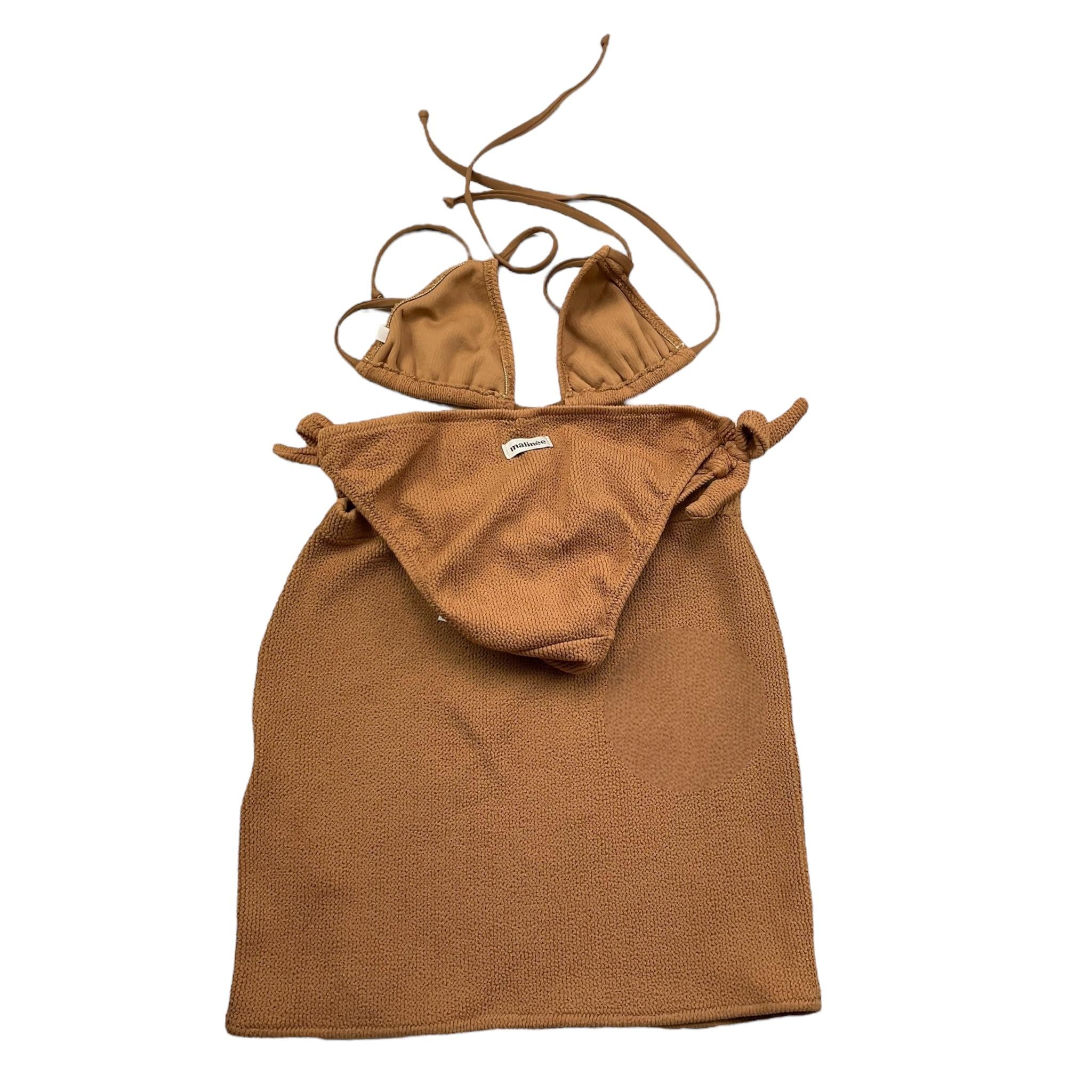 Matinée Completo 3 Pezzi Costume-Gonna Tinta Unita per Bambina CMMN CAMMELLO MATINÉE 