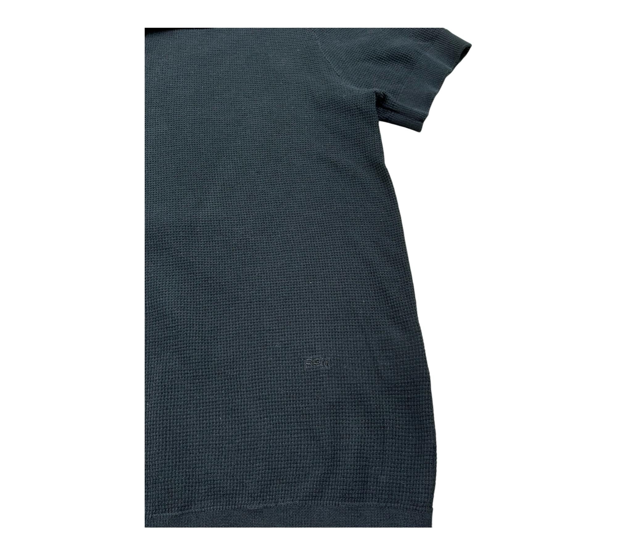 Paolo Pecora Polo Mezza Manica Tinta Unita per Bambino PP4178 NERO PAOLO PECORA 