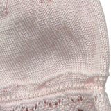 Mac Ilusio'N Cappello Tinta Unita con Ricami per Neonata G031 ROSA MAC ILUSIO'N 