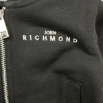 JOHN RICHMOND felpa tinta unita con zip e cappuccio Nero per Neonato RIA25054FE NERO JOHN RICHMOND 