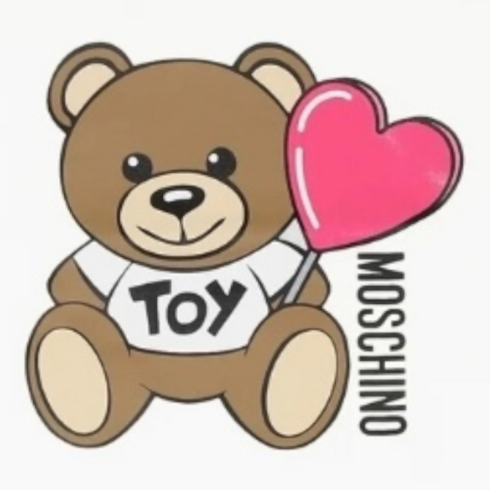 Moschino Completo 2 Pezzi T-Shirt-Gonna per Neonata MDG01G BIANCO/ROSA MOSCHINO 