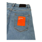 Trussardi Bermuda In Denim Tinta Unita con Logo per Bambino TBP26092BE AZZURRO TRUSSARDI 