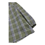 LITTLE BEAR camicia tinta unita con fantasia a righe Verde per Bambina 5241 VERDE LITTLE BEAR 