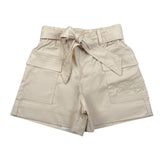 Philosophy Short Tinta Unita con Elastico In Vita per Bambina I1E407 BEIGE PHILOSOPHY 