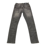 DANIELE ALESSANDRINI jeans tinta unita con girovita regolabile Grigio per Bambino 31PD00053J GRIGIO DANIELE ALESSANDRINI 