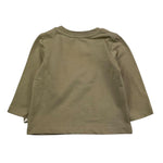 K-WAY shirt girocollo tinta unita con logo Verde per Neonato K8143CW VERDE K-WAY 