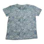 M+E' T-Shirt Girocollo Tinta Unita con Stampe per Bambino UEM0561 AZZURRO M+E' 