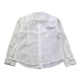 Bikkembergs Camicia Tinta Unita con Colletto Coreano per Bambino BK2215 BIANCO BiKKEMBERGS 