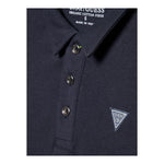 Guess Polo Mezza Manica Tinta Unita per Neonato N2GP03KAPY0 BLU GUESS 