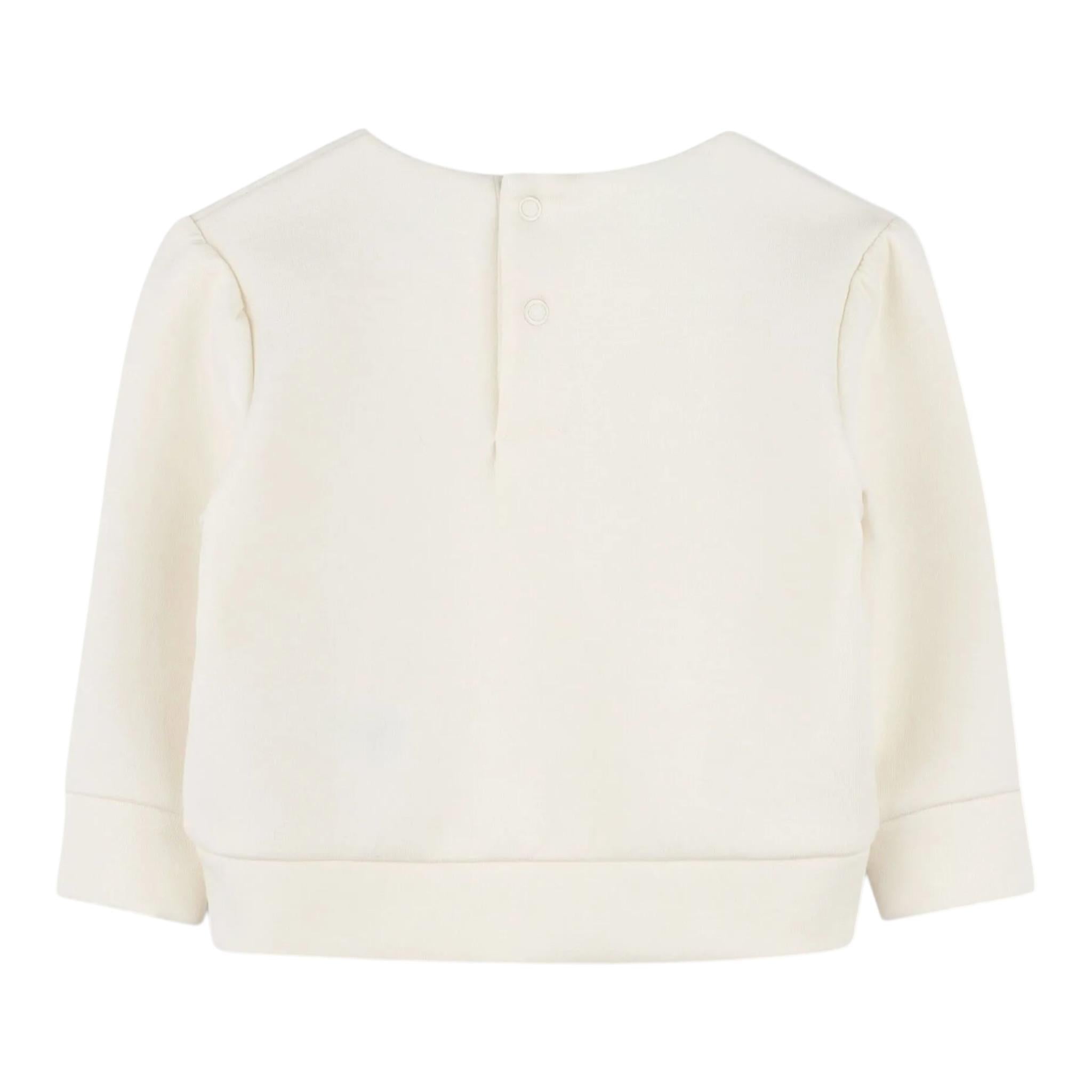 Karl Lagerfeld Completo 2 Pezzi Felpa-Gonna per Neonata Z30520 PANNA KARL LAGERFELD 