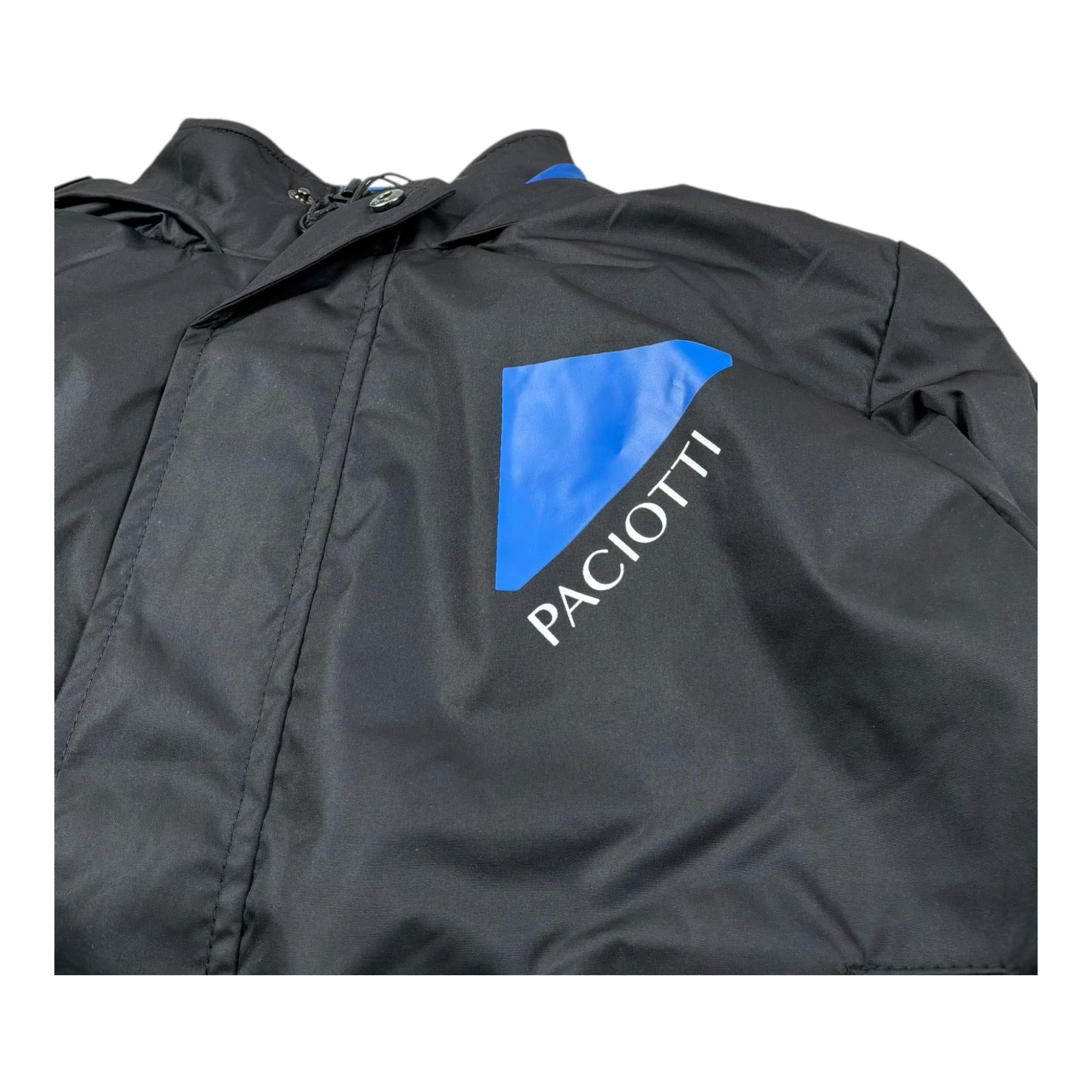 Cesare Paciotti Giubbino Tinta Unita con Cappuccio E Zip per Bambino GBP5102BJ NERO CESARE PACIOTTI 