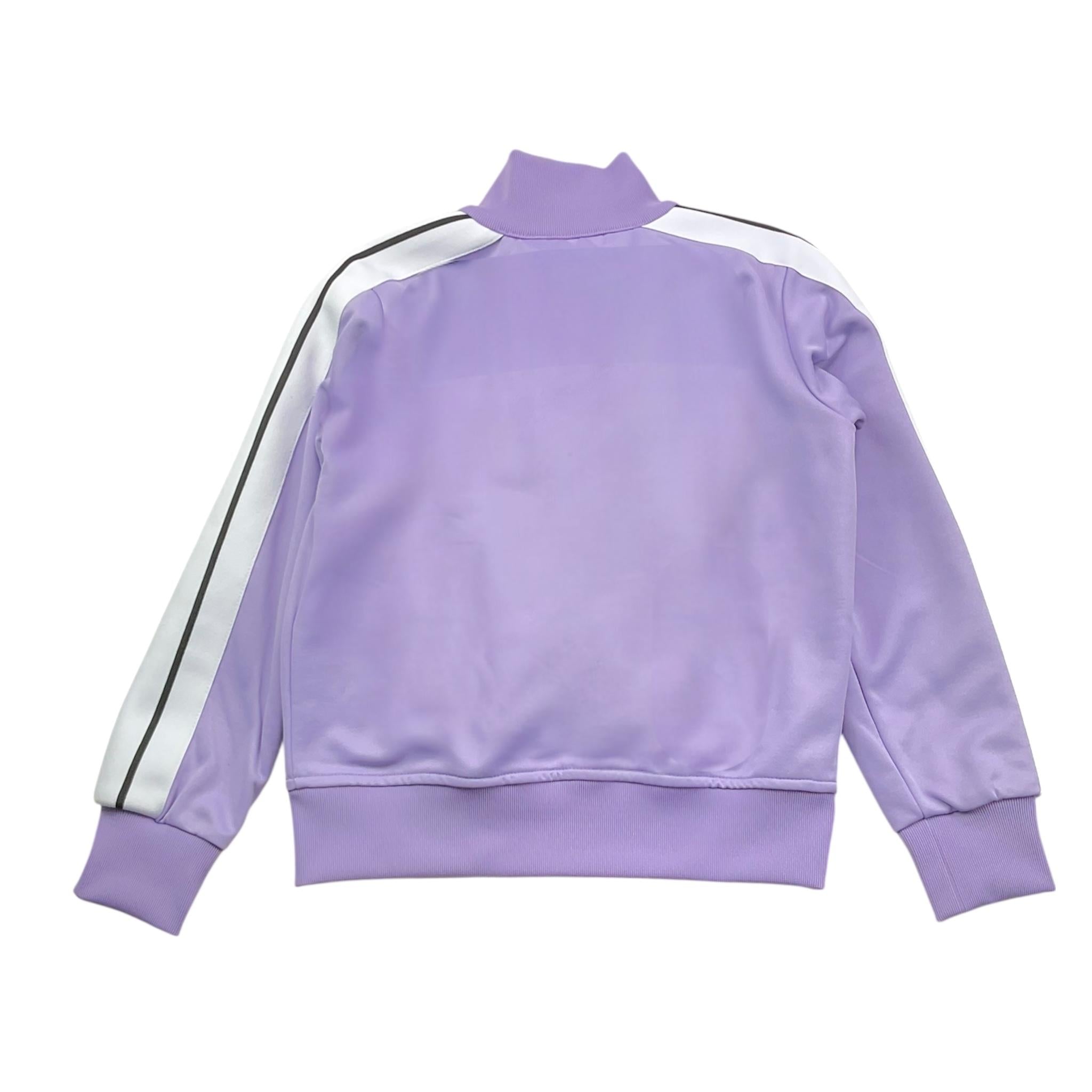 Palm Angels Felpa Tinta Unita con Zip E Logo per Bambina PGBD001F22FAB001 LILLA PALM ANGELS 