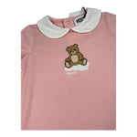 Moschino Set Pagliaccetto Tinta Unita-Cappello per Neonata MUY093 ROSA MOSCHINO 