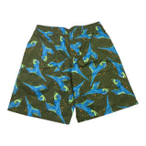 Diadora Completo Camicia Mezza Manica-Bermuda Verde Per Bambino